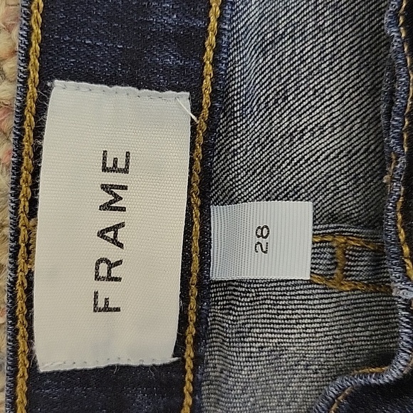 Frame Denim Women's Dark Blue Jeans Le Skinny de Jeanne sz 28 Wellington - Picture 4 of 5